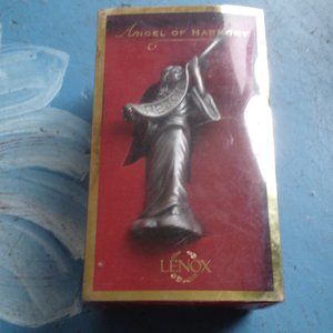 Lenox Kirk Stieff pewter angel figurine Harmony MIB